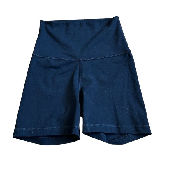 Yogalicious Pants - Yogalicious Lux Black High Waist Bike Shorts - Size Small